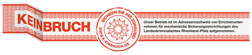 Prüfsiegel K-Einbruch